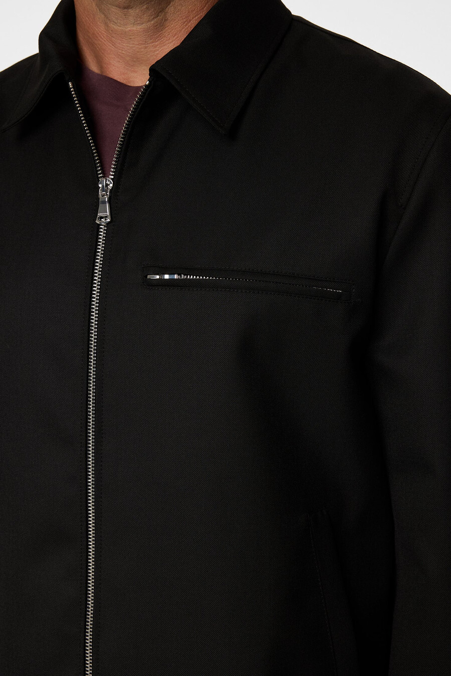 chaqueta de sarga juri sharp