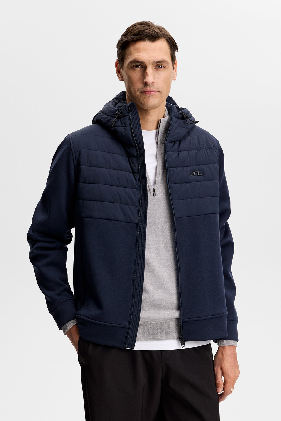 chaqueta con capucha híbrida gage