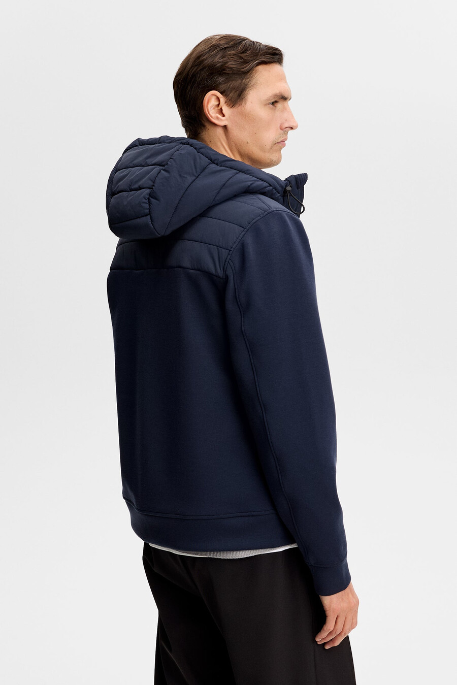 chaqueta con capucha híbrida gage