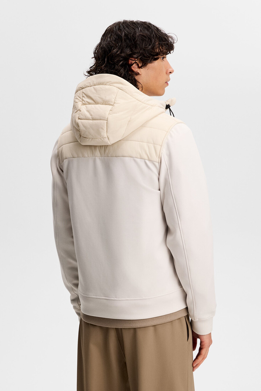 chaqueta con capucha híbrida gage