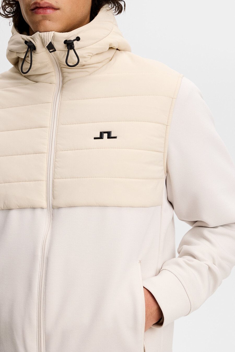 chaqueta con capucha híbrida gage