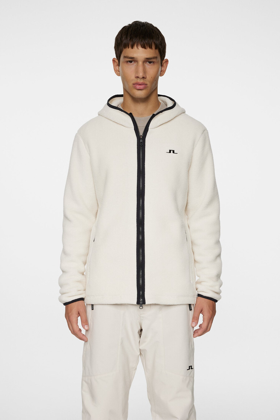 sudadera con capucha y cremallera de forro polar seymor