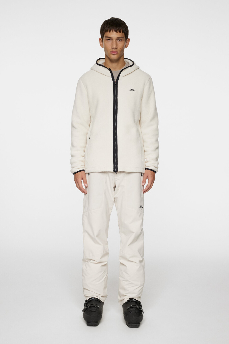 sudadera con capucha y cremallera de forro polar seymor