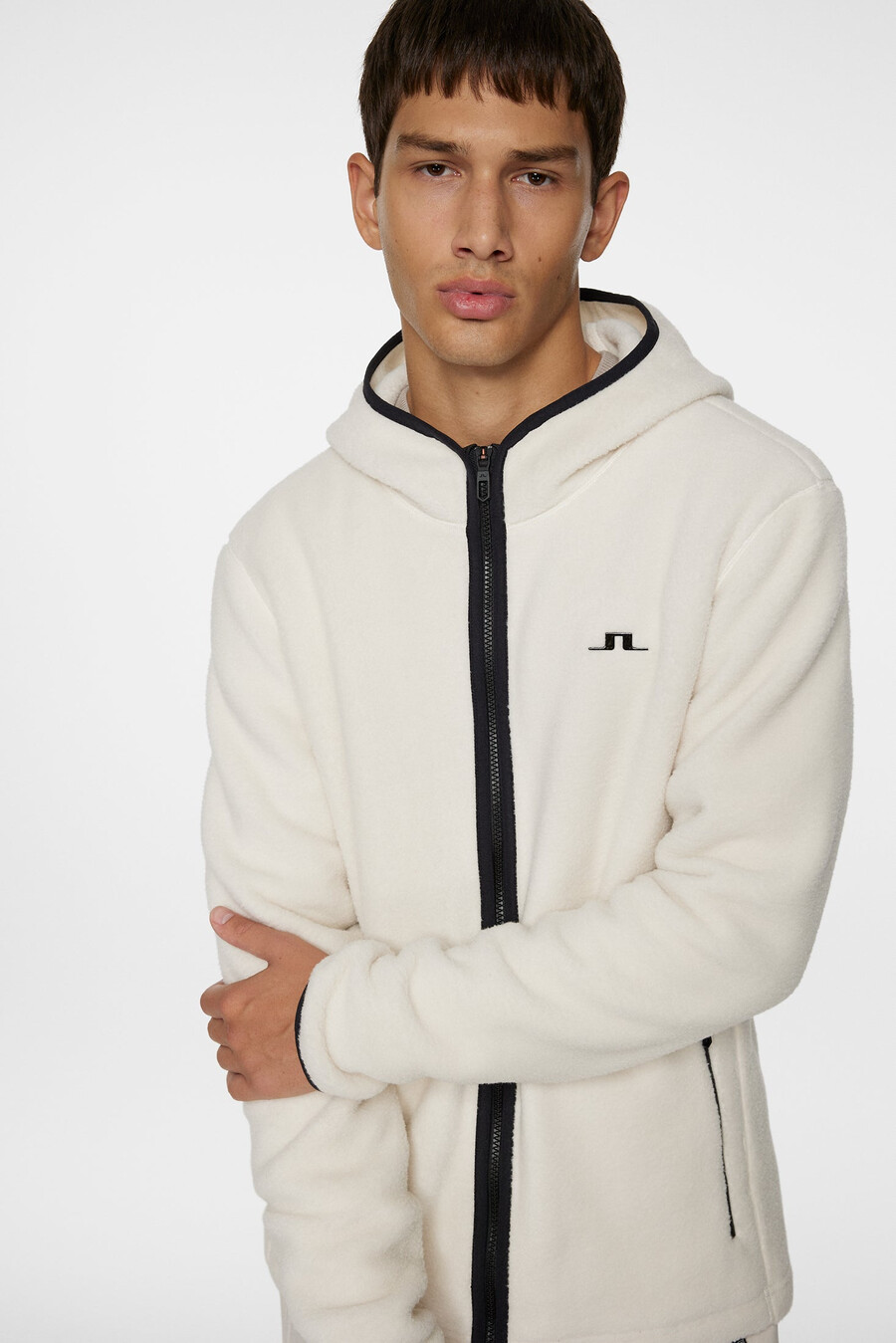sudadera con capucha y cremallera de forro polar seymor