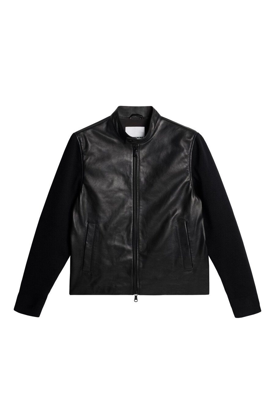 chaqueta híbrida de cuero wade