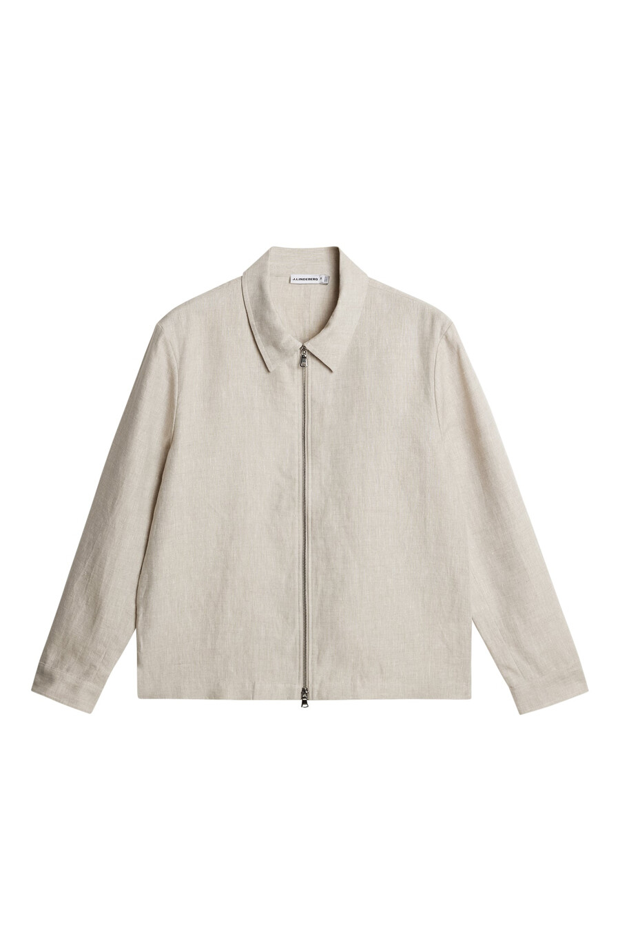 camisa de lino drapeada julius