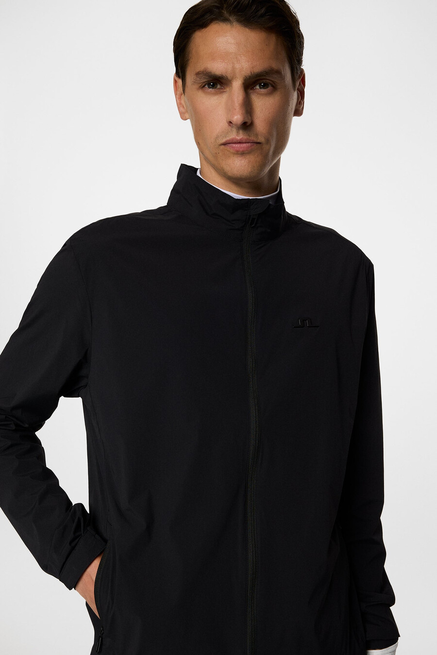 chaqueta ligera plegable ash