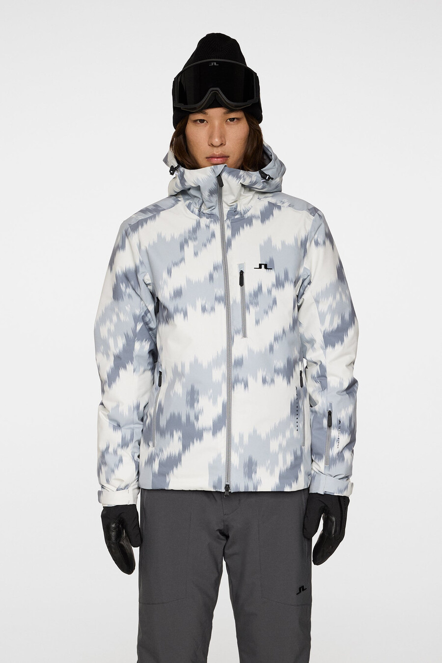 chaqueta ace estampada