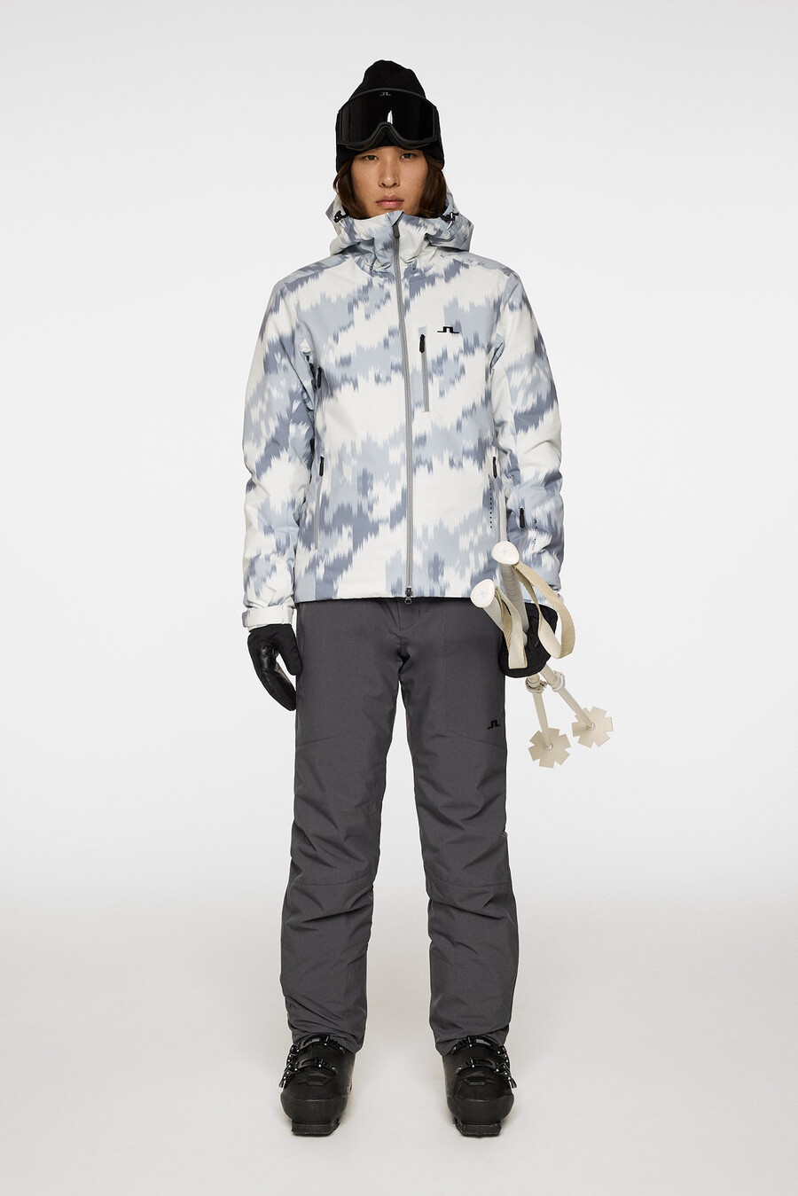 chaqueta ace estampada
