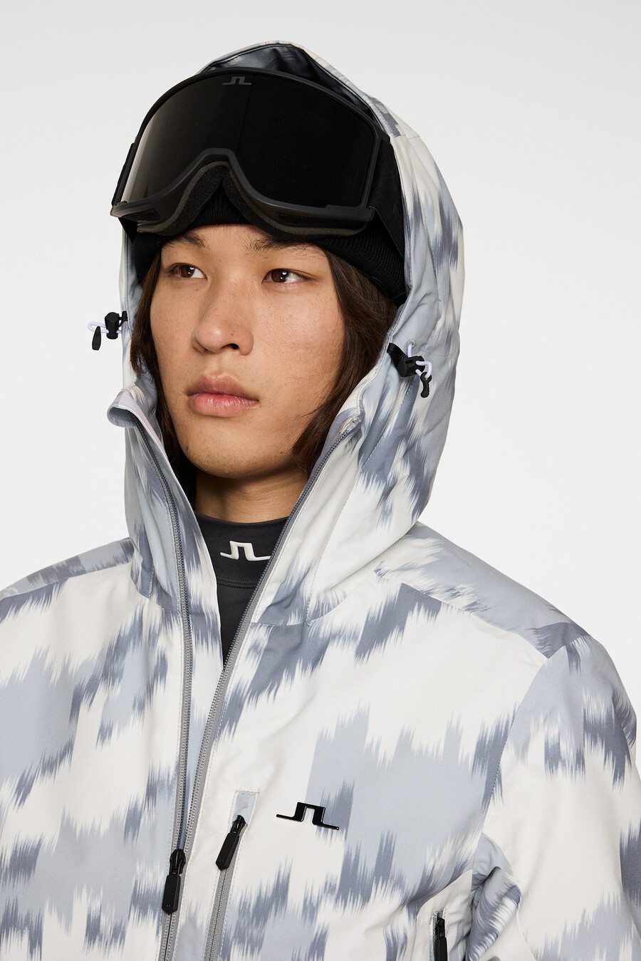 chaqueta ace estampada