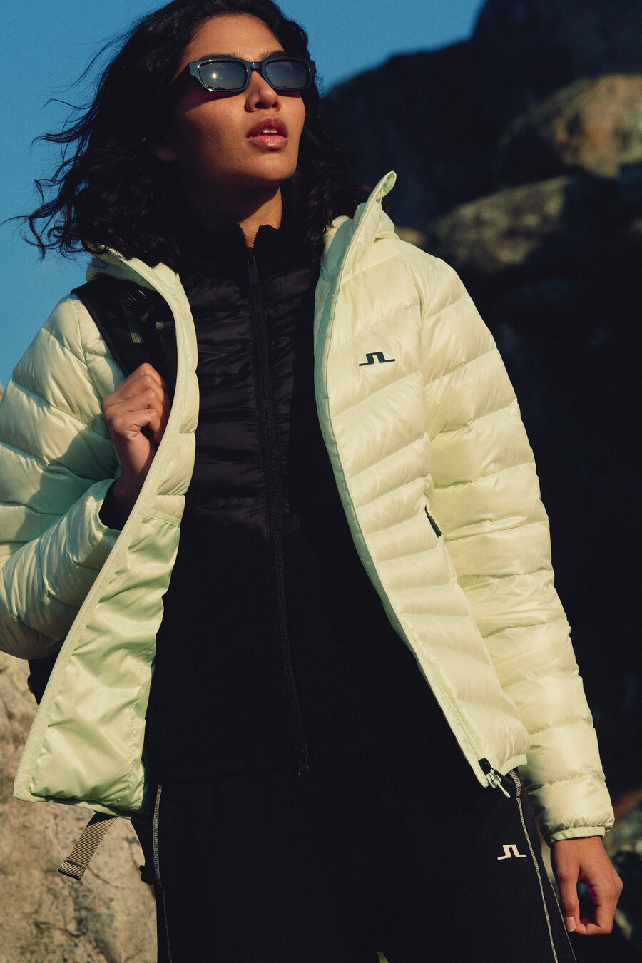 chaqueta ligera de plumas lara