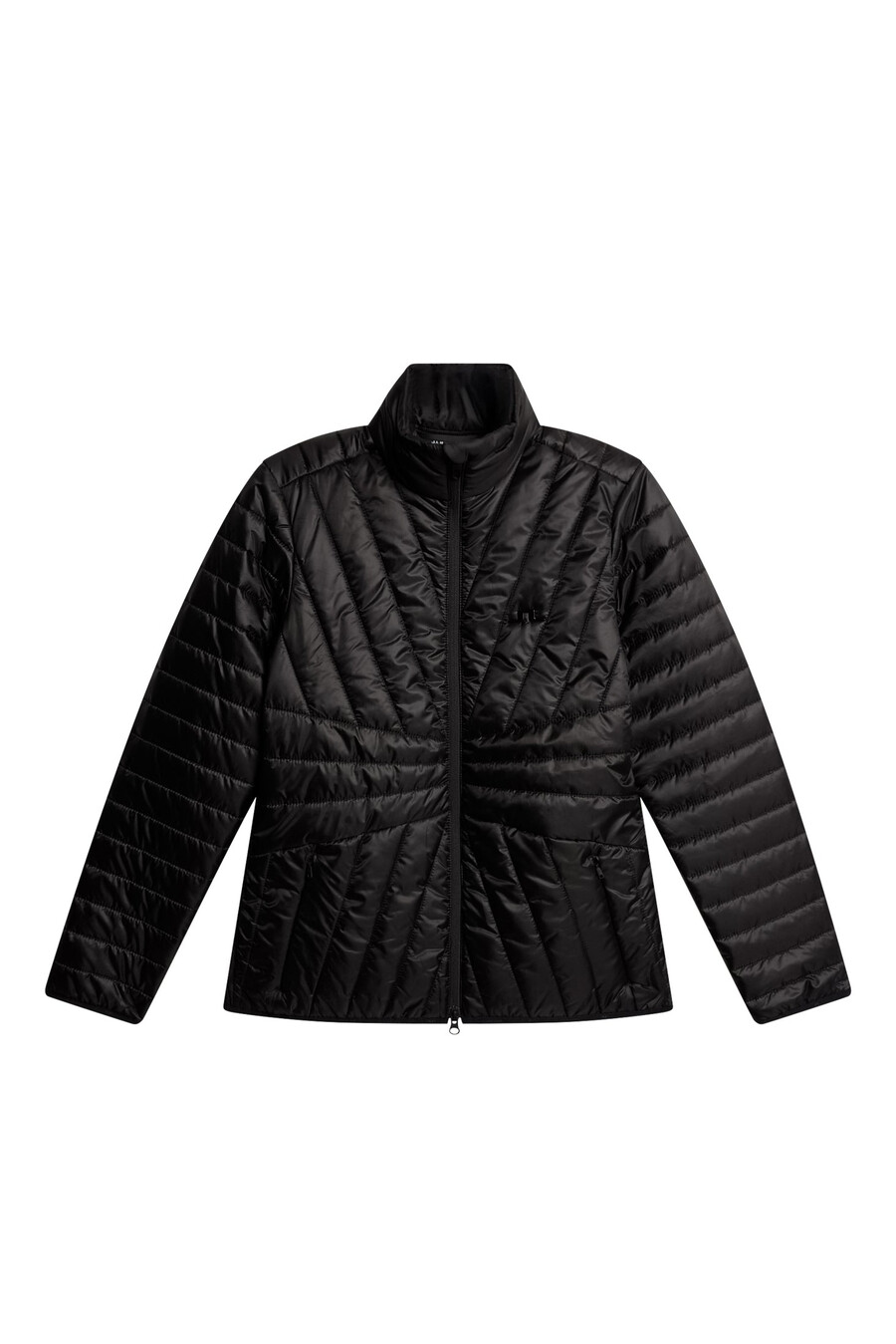 chaqueta acolchada de mármol
