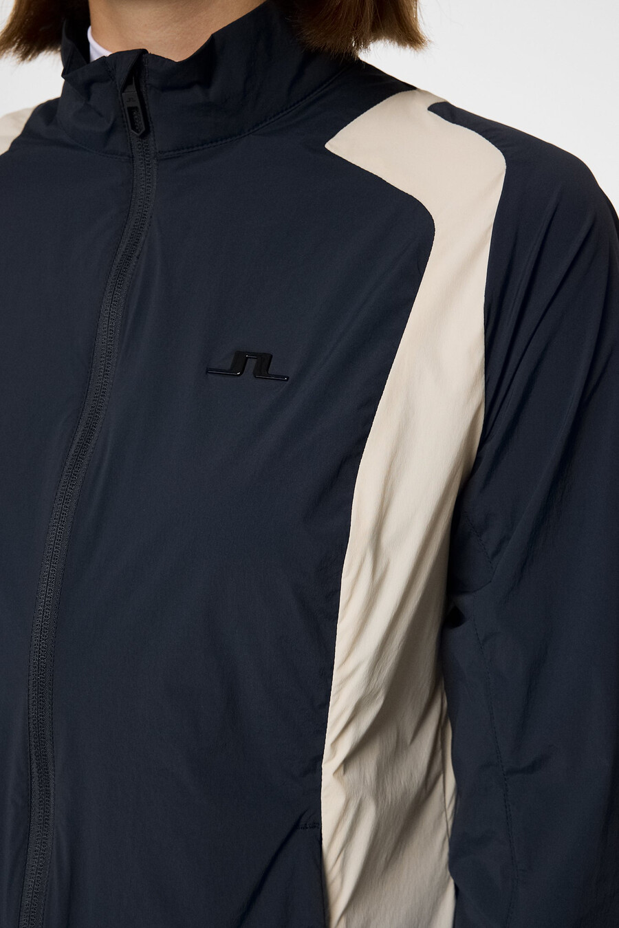 chaqueta con cremallera brooks