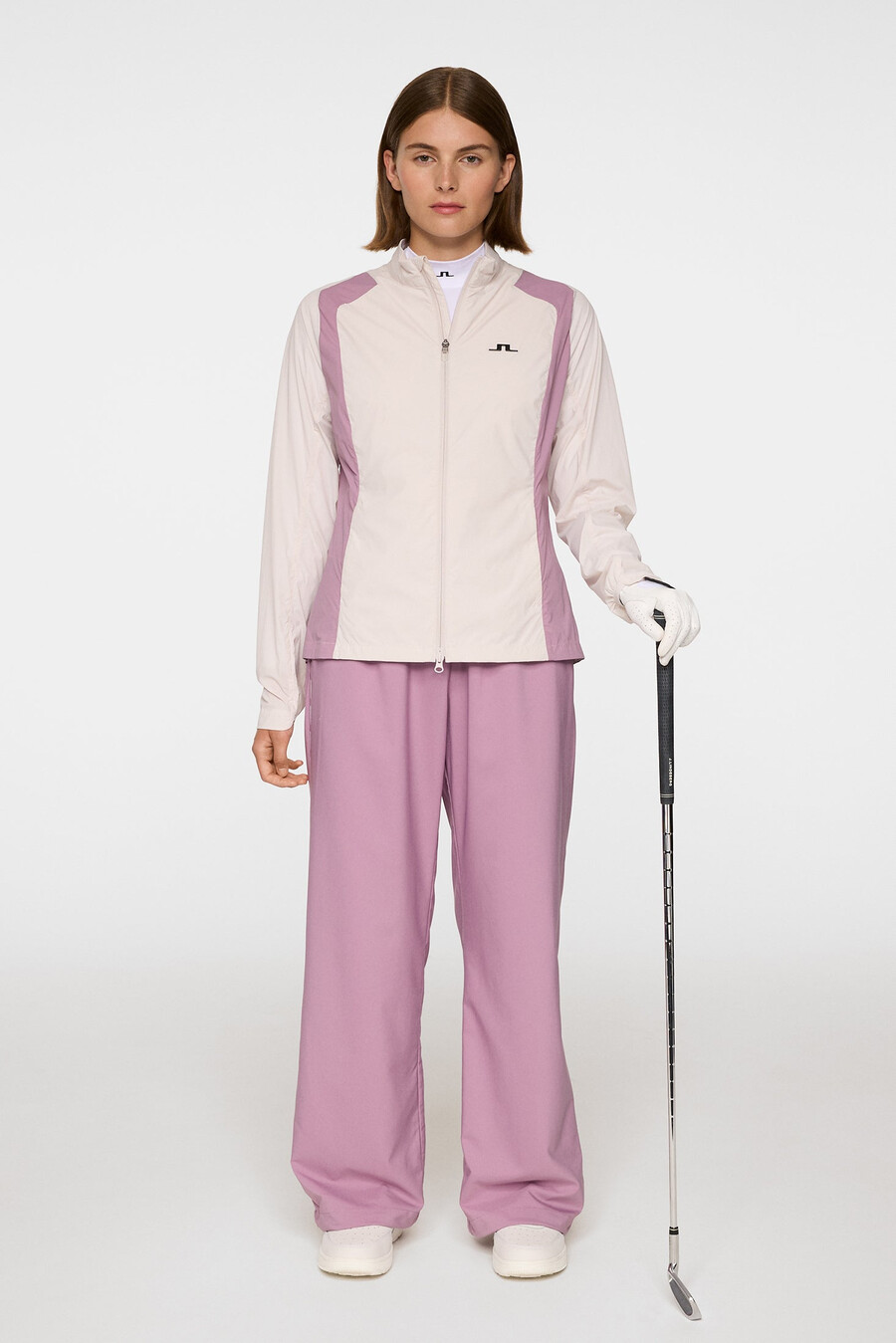 chaqueta con cremallera brooks