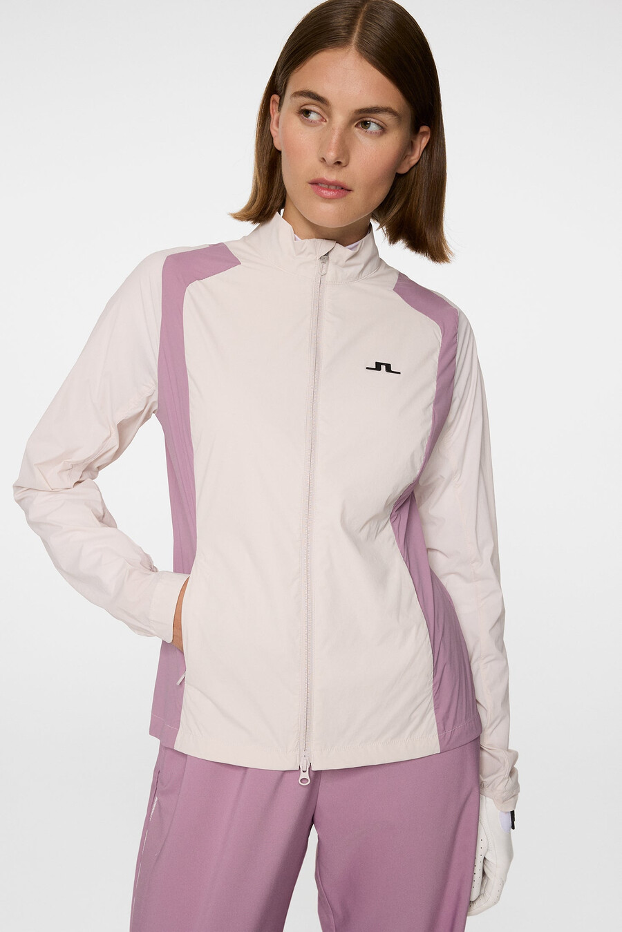 chaqueta con cremallera brooks
