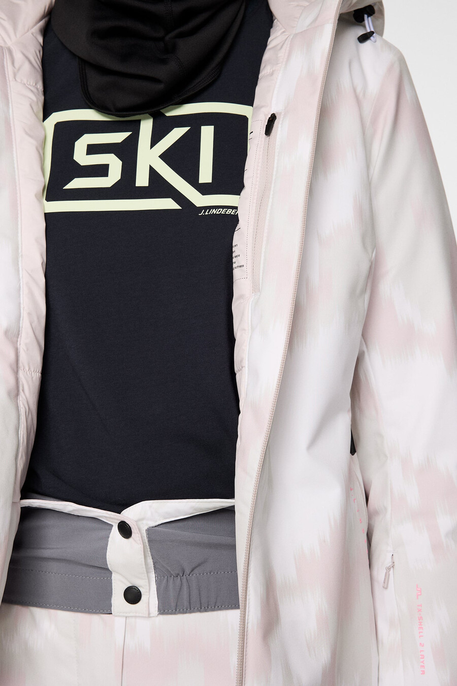 chaqueta de esquí estampada starling