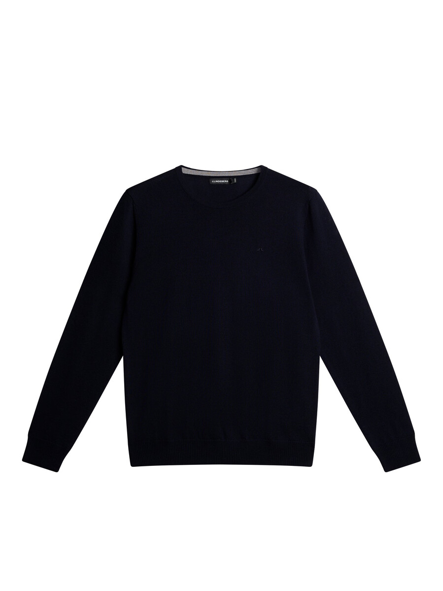suéter de cuello redondo de merino lyle
