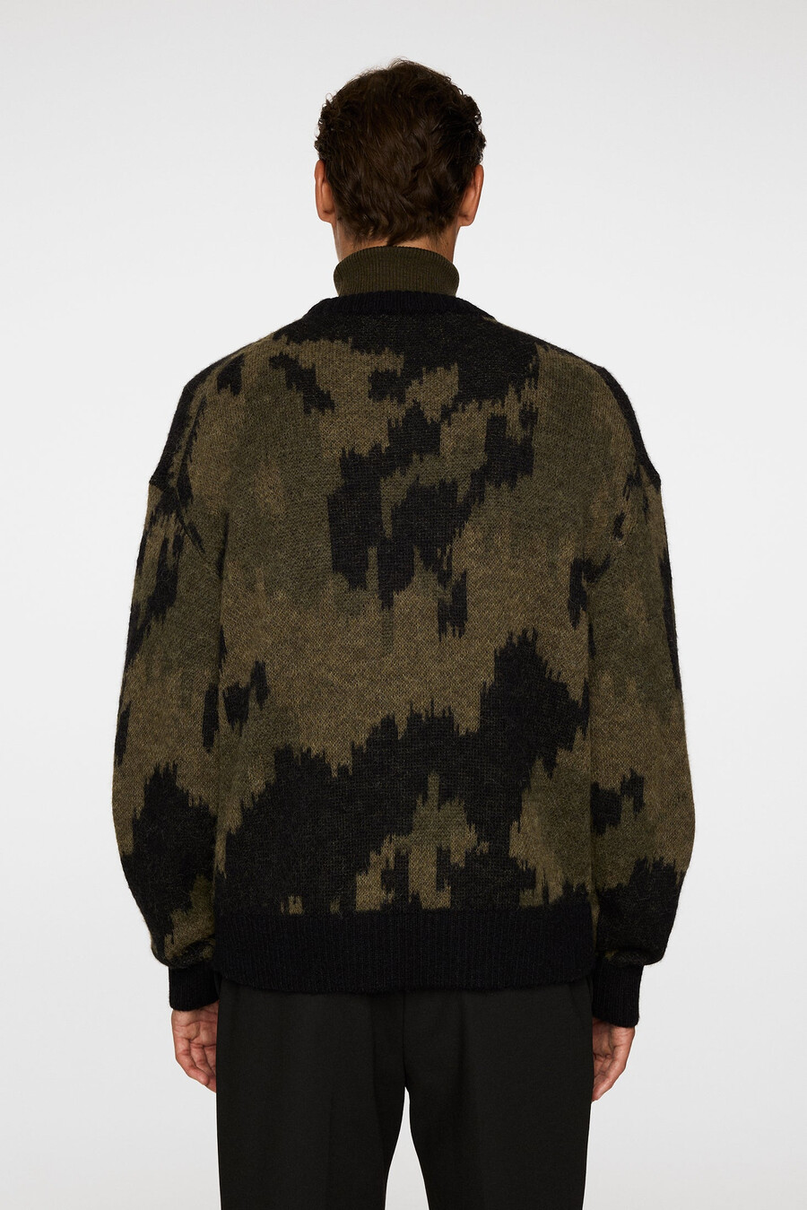 nate graphic jacquard knit