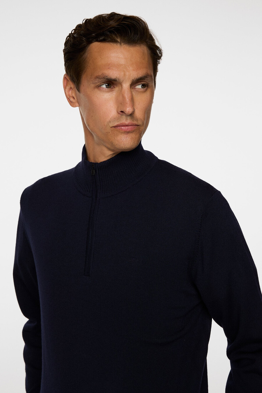 kiyan merino quarter zip