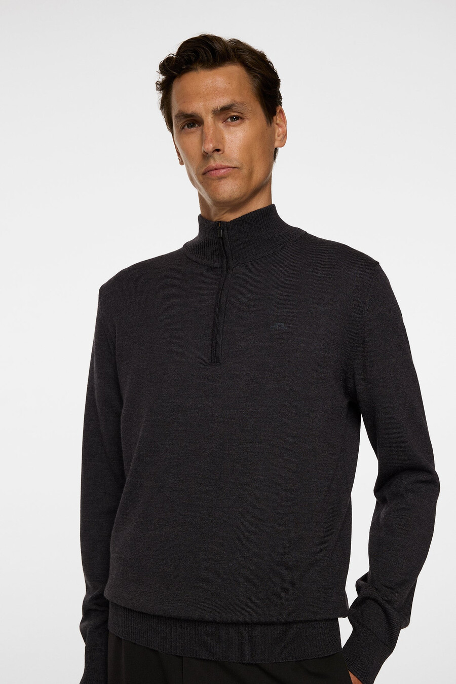 kiyan merino quarter zip
