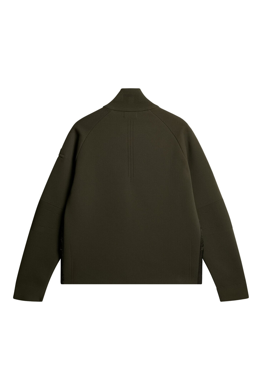 chaqueta híbrida de punto dome