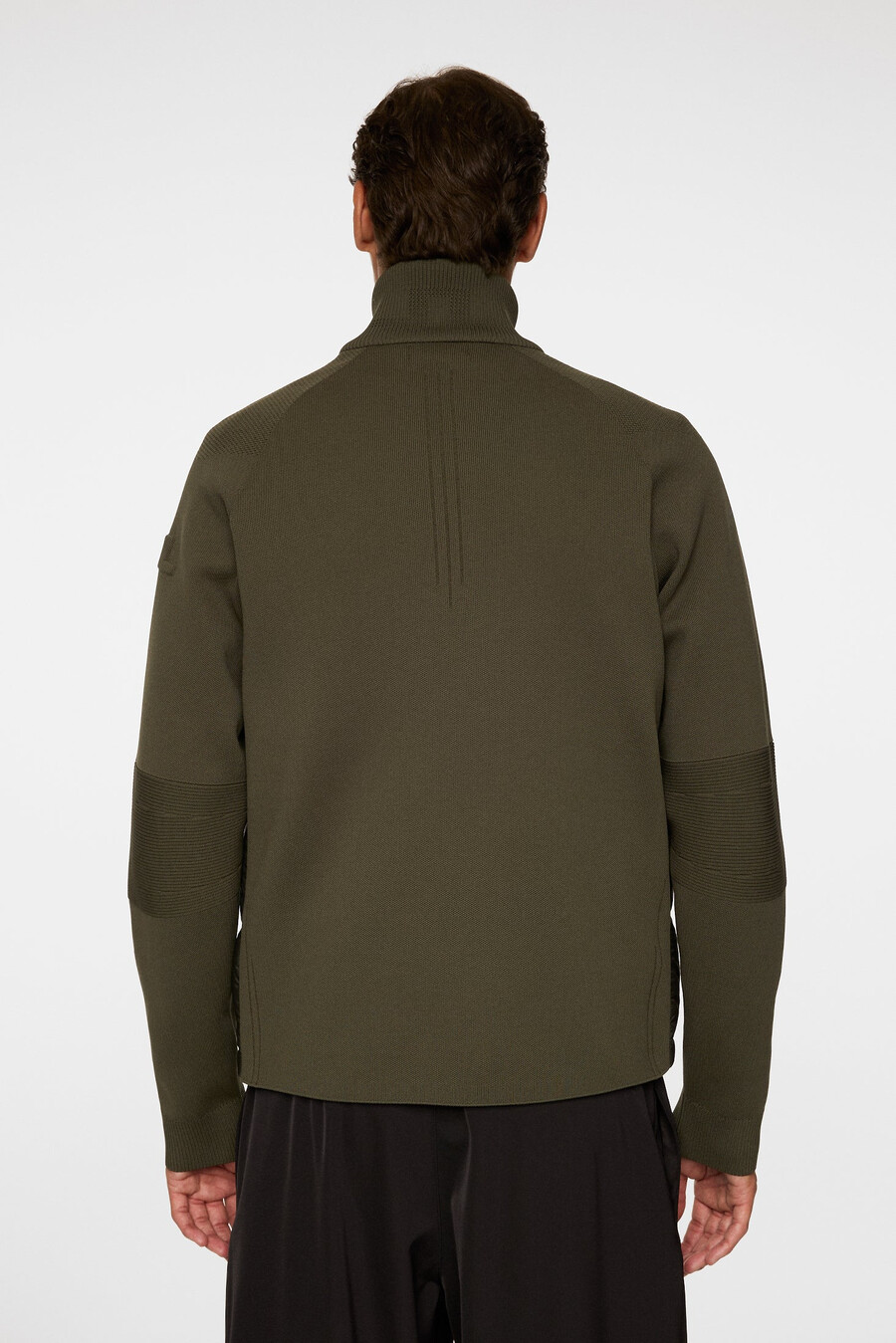 chaqueta híbrida de punto dome