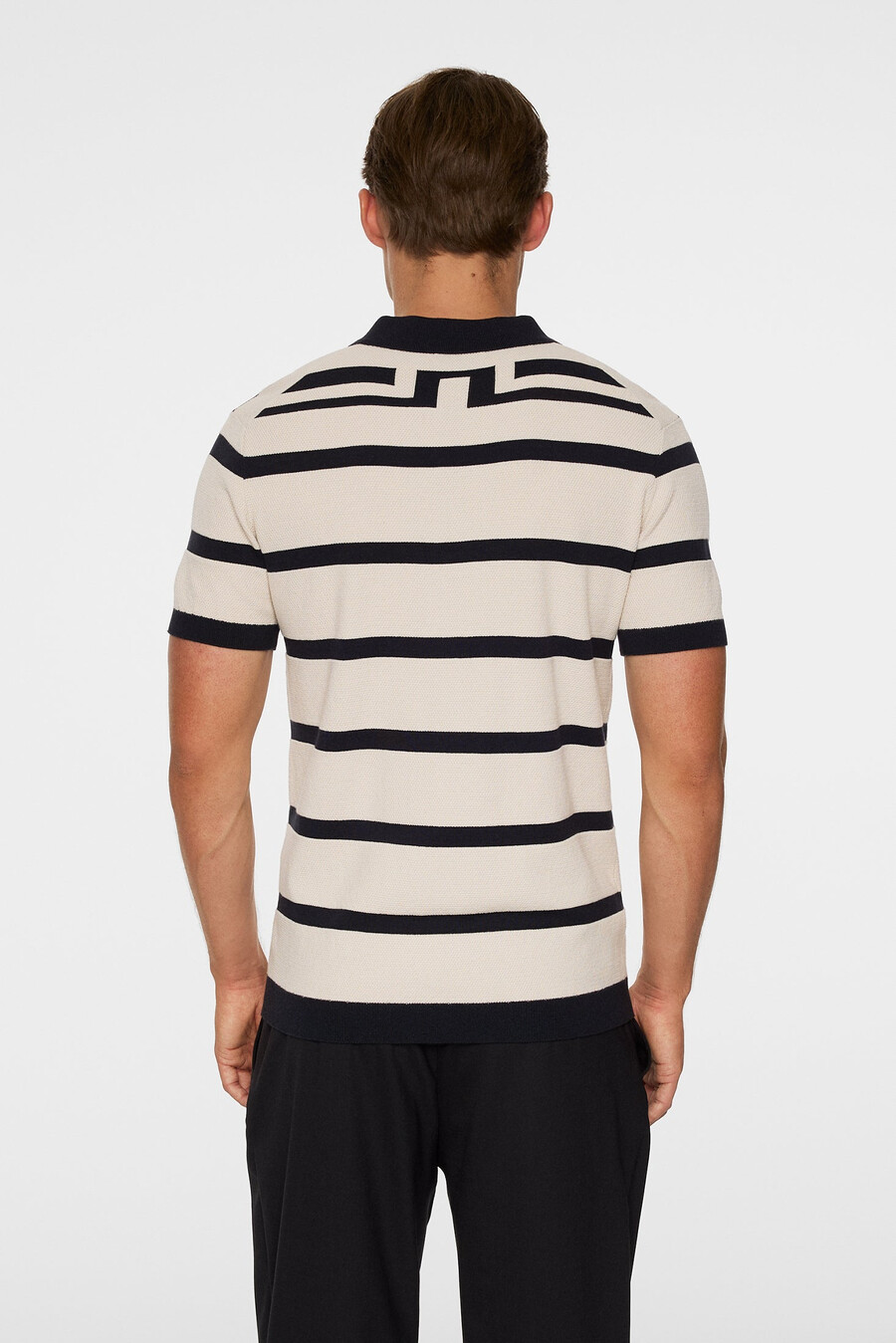 polo de rayas de manga corta reve