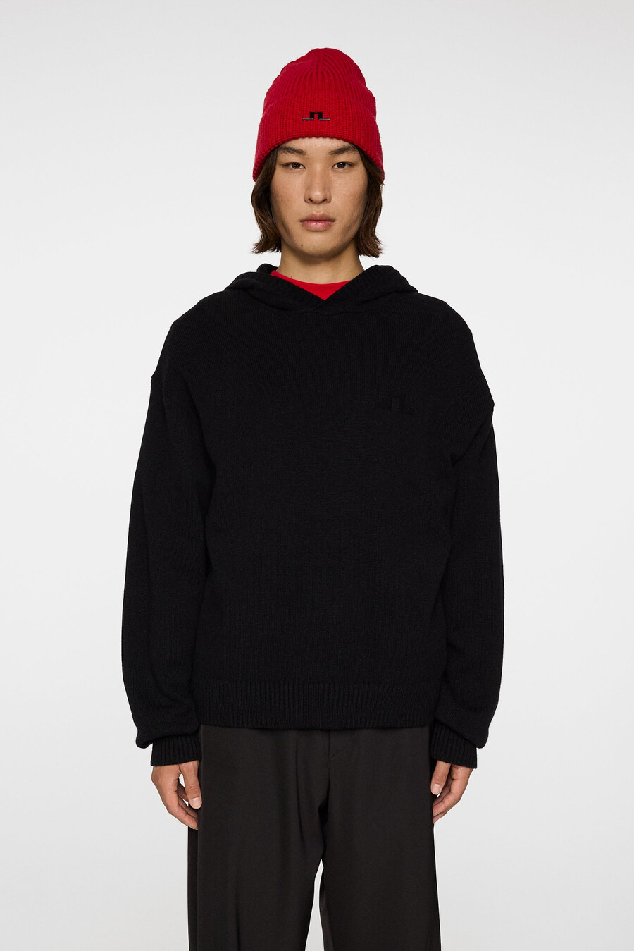 sudadera con capucha de punto edward