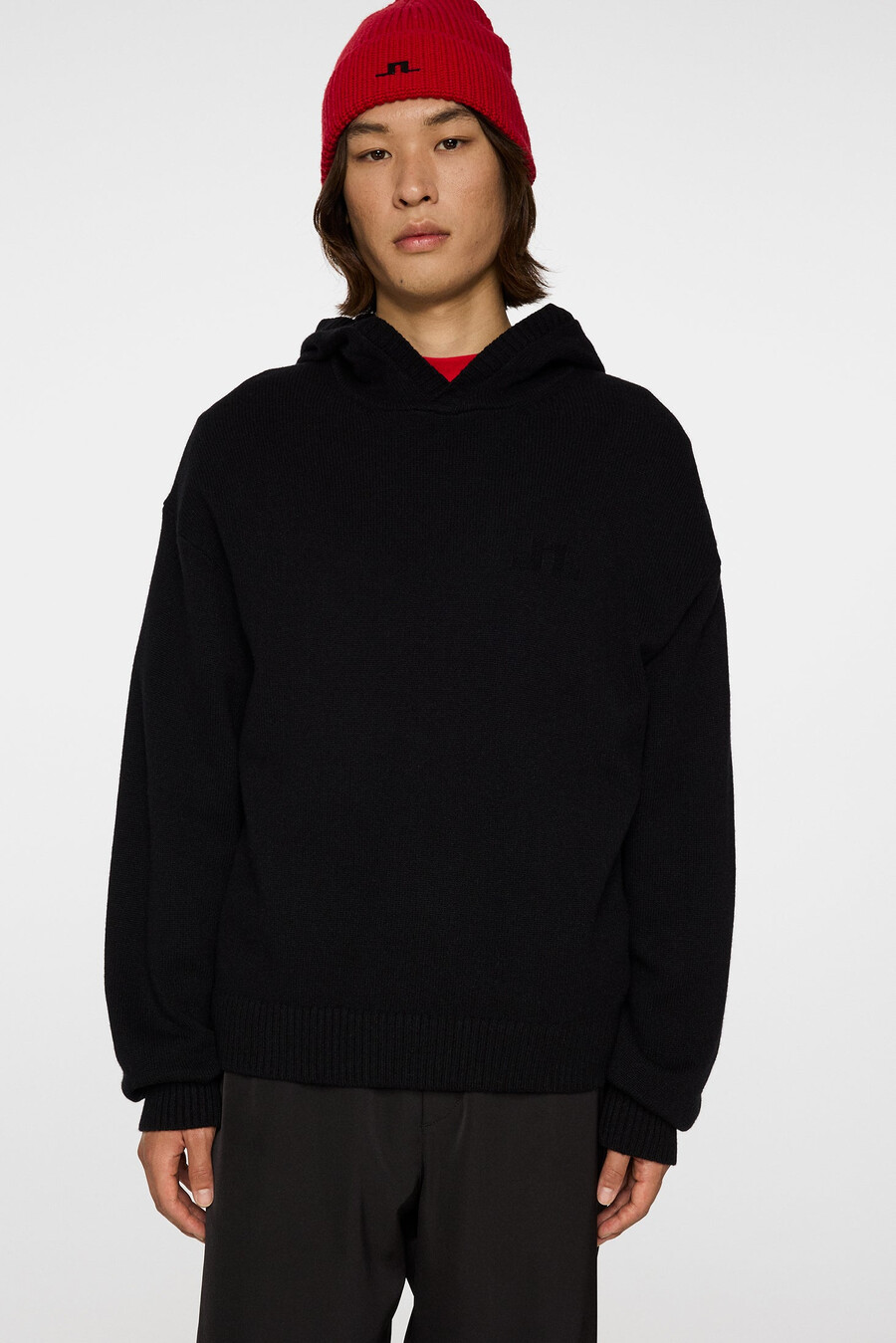 sudadera con capucha de punto edward
