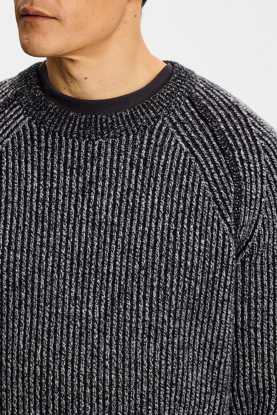 fred - jersey de punto con cuello redondo