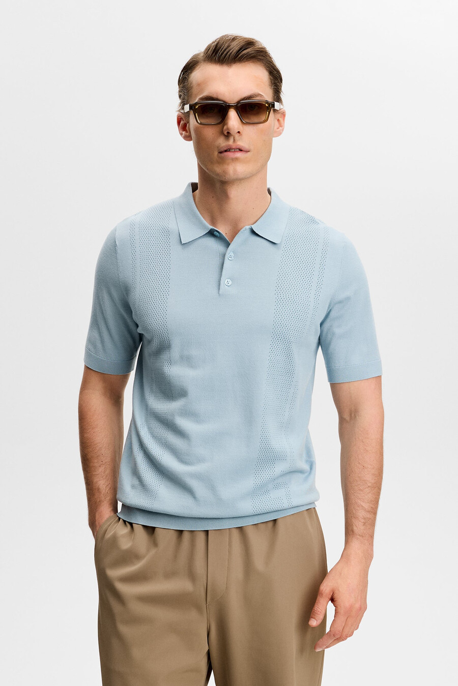 polo de punto de temporada reymond