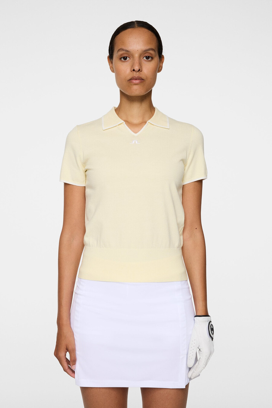 polo de punto malva