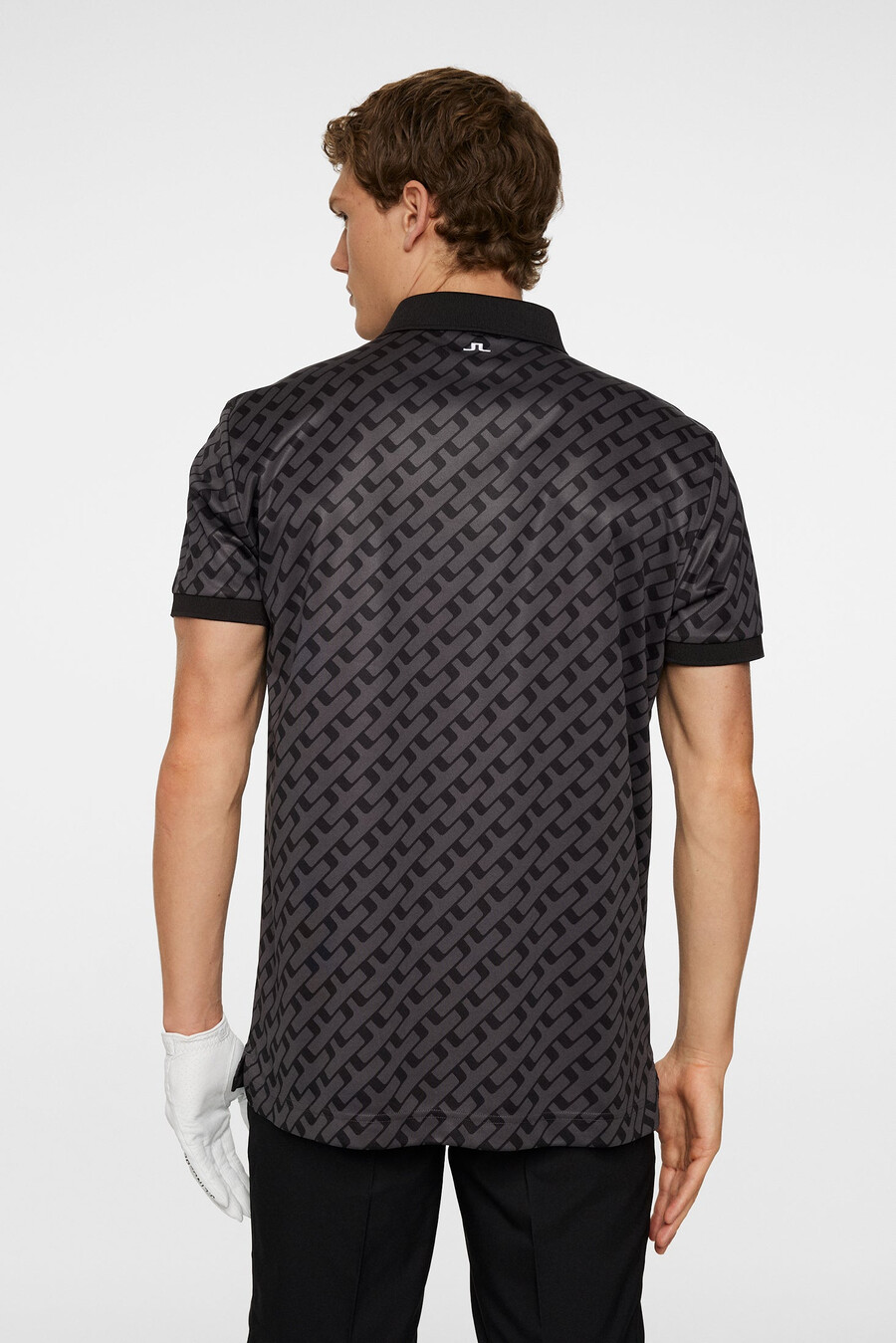 polo con estampado técnico tour