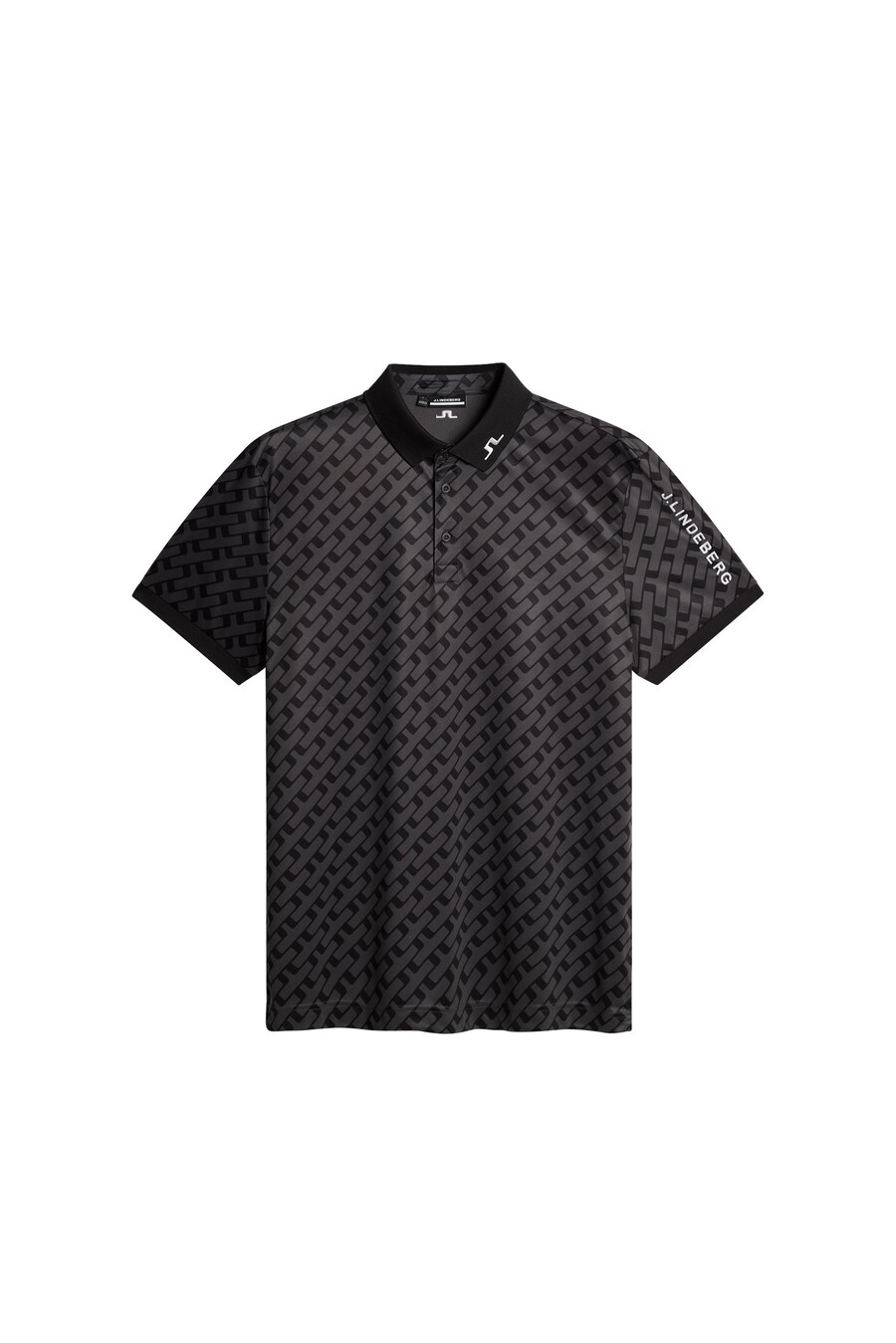 polo con estampado técnico tour