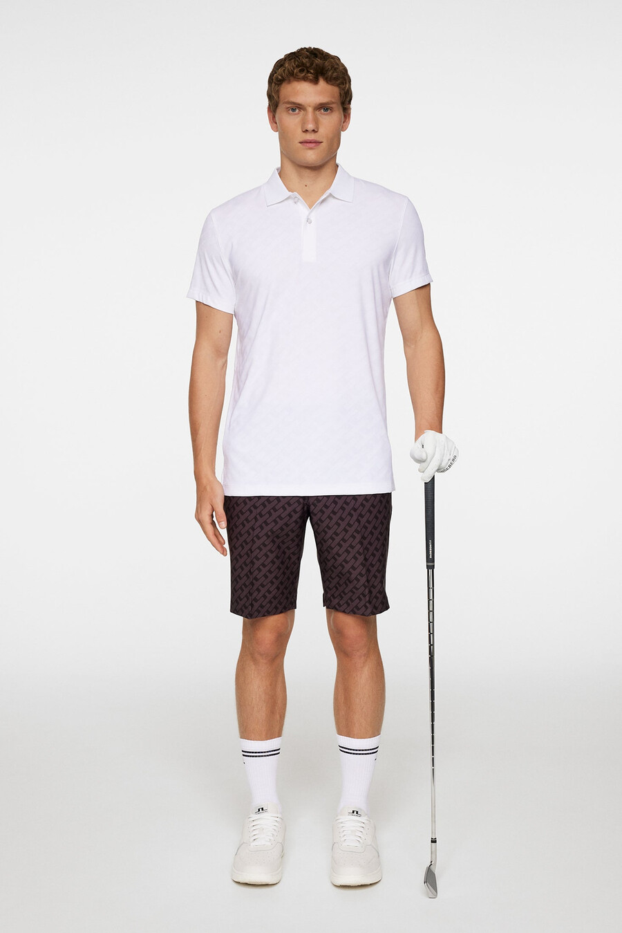 polo jacquard bisonte