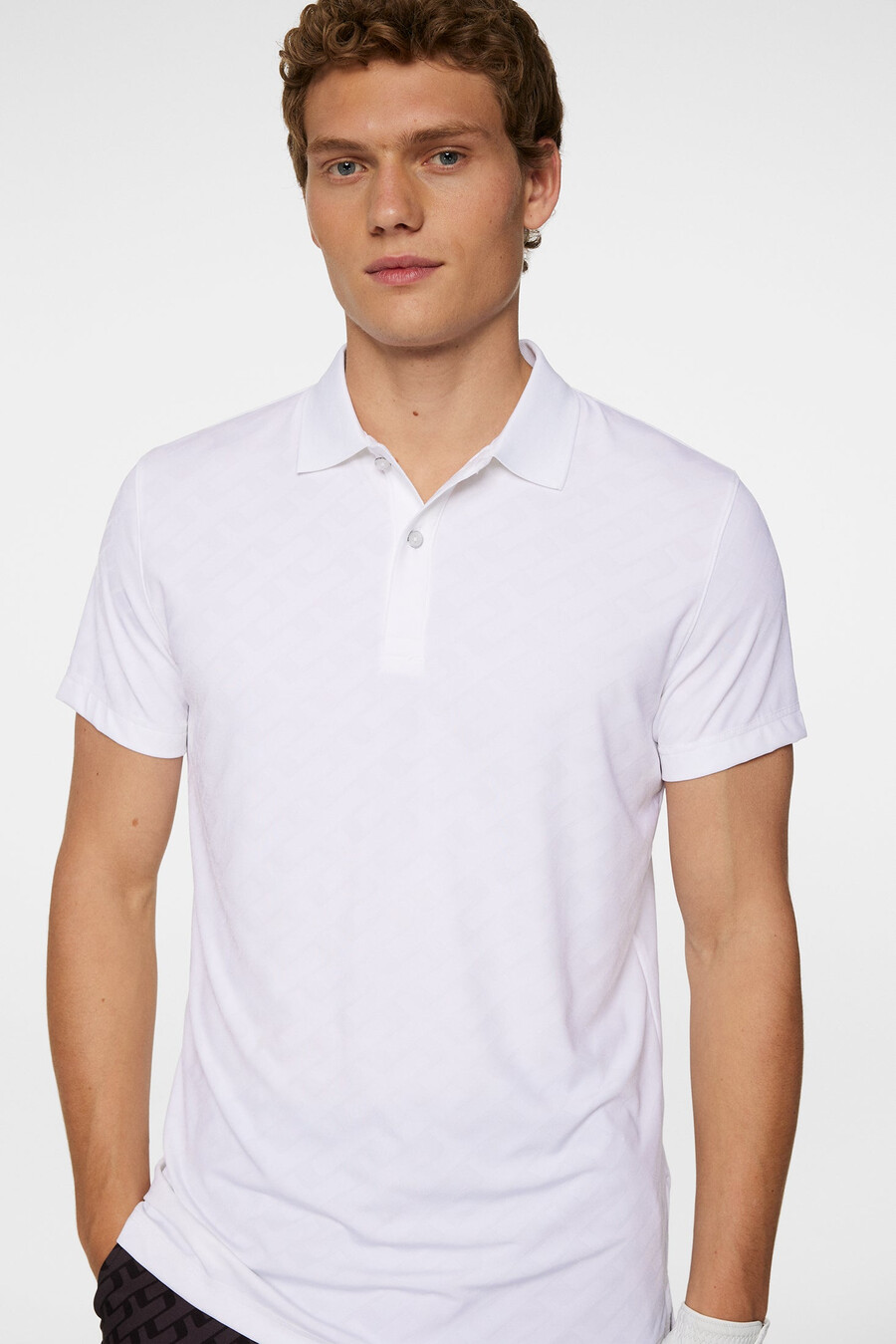 polo jacquard bisonte