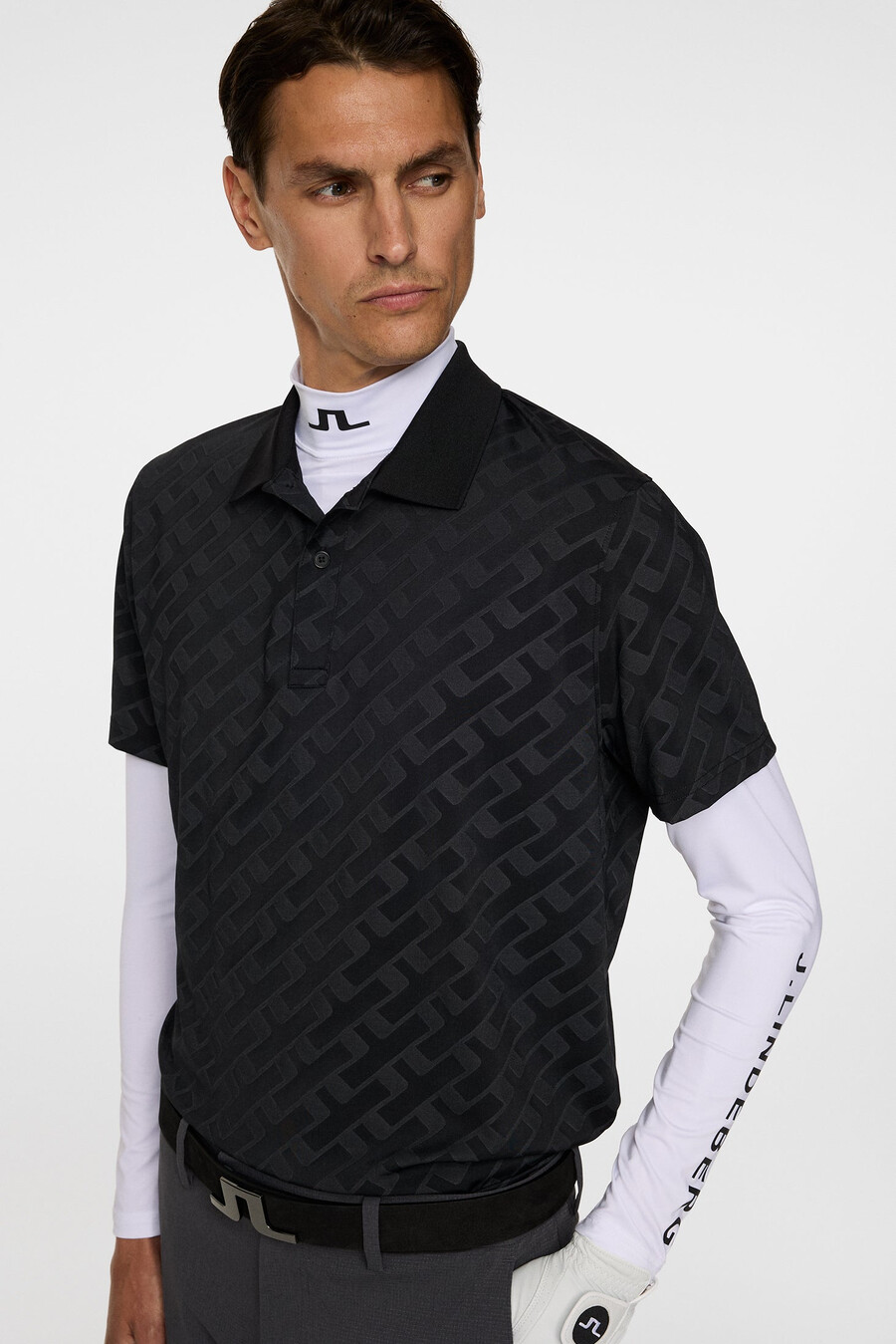 polo jacquard bisonte