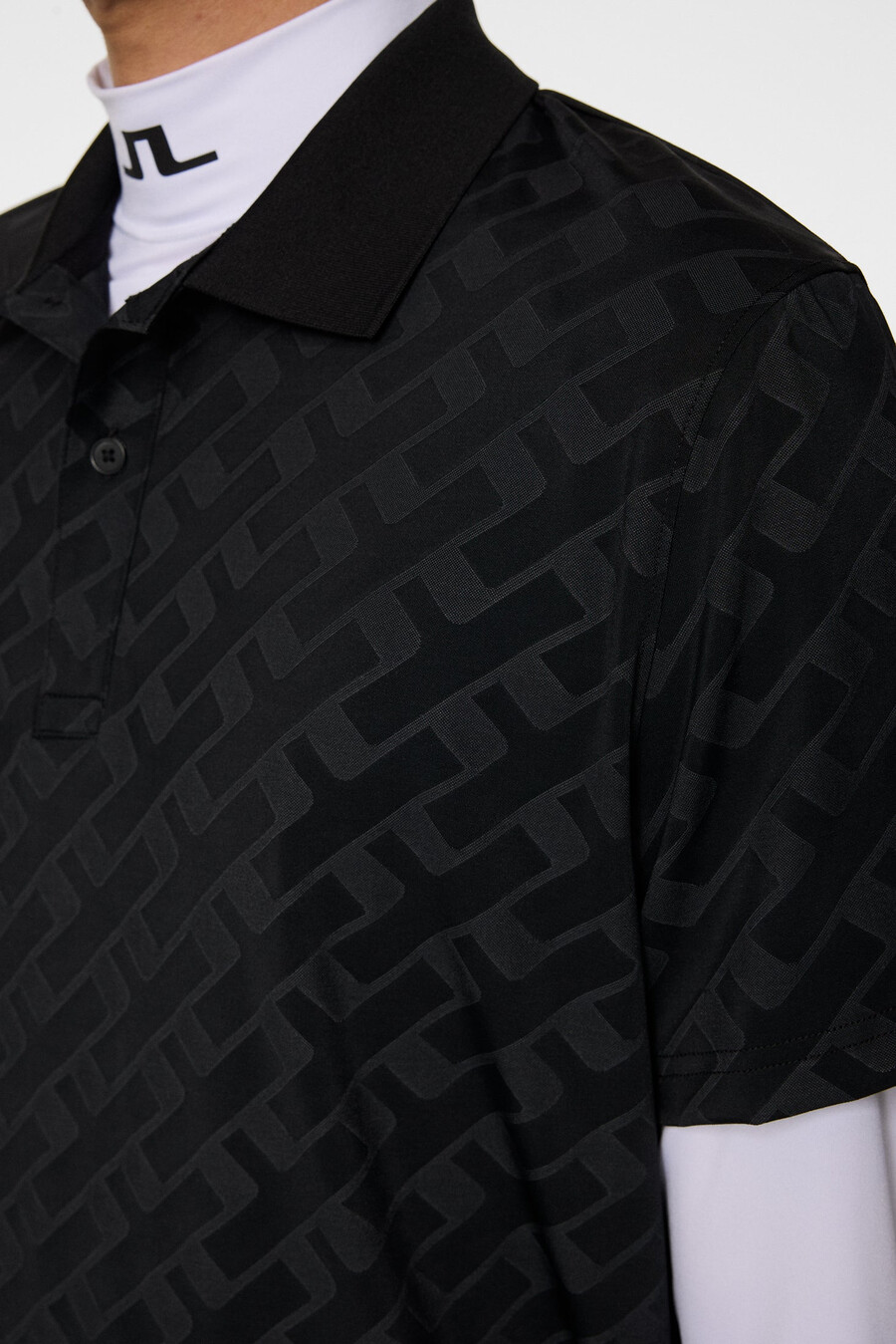 polo jacquard bisonte