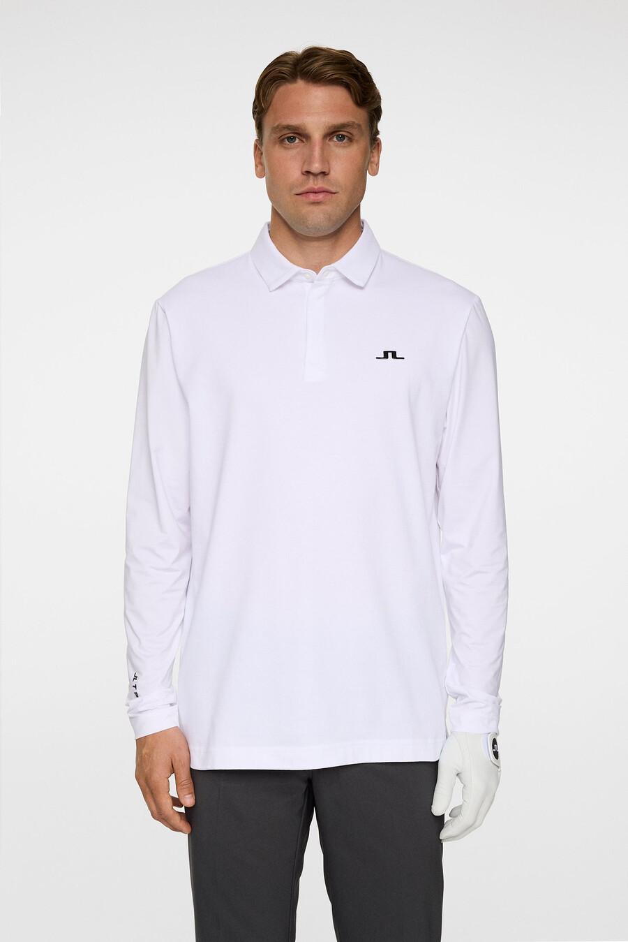 polo híbrido de manga larga sean