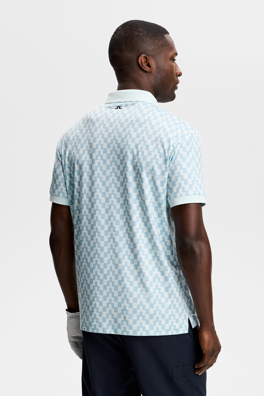 polo con estampado técnico tour