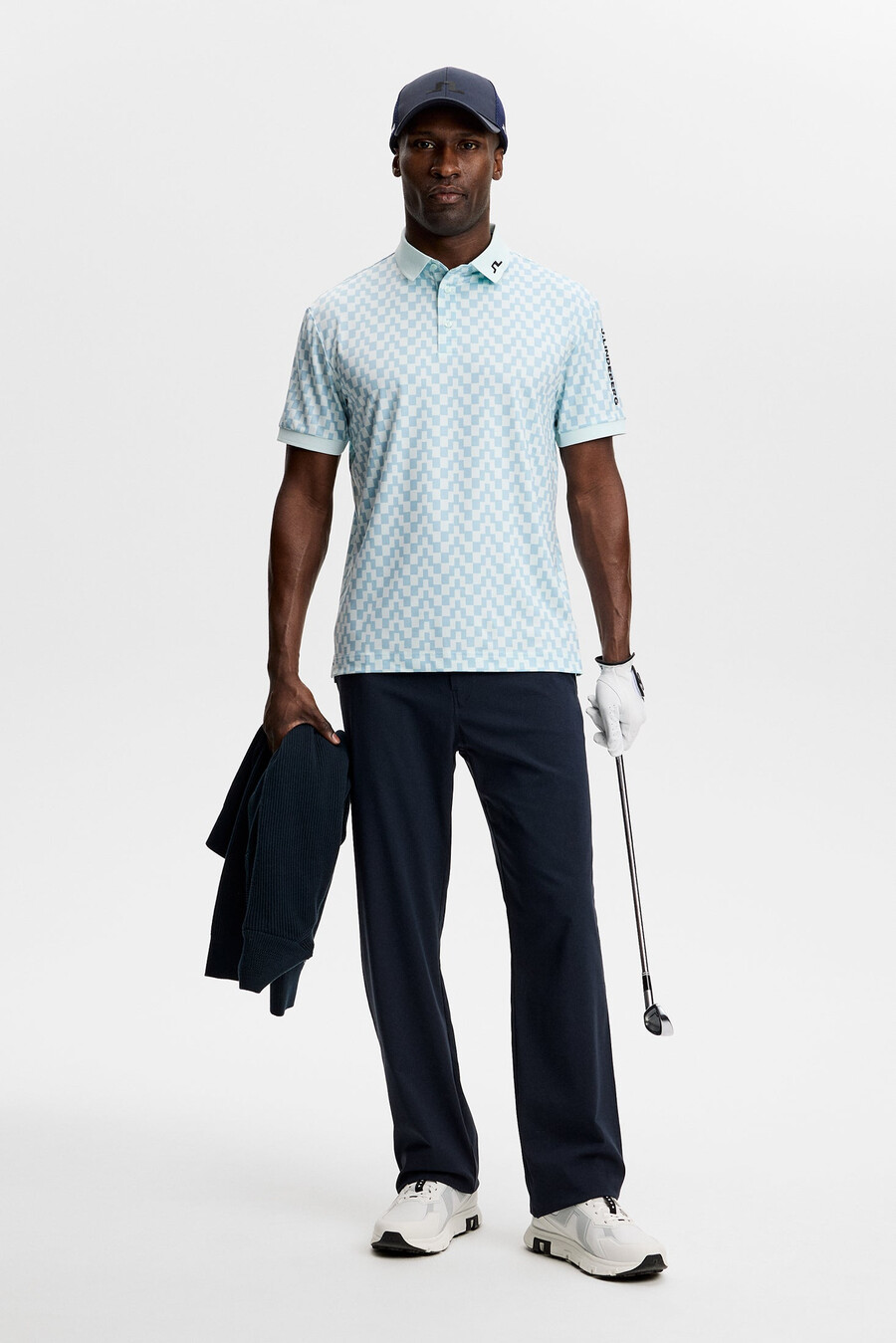 polo con estampado técnico tour