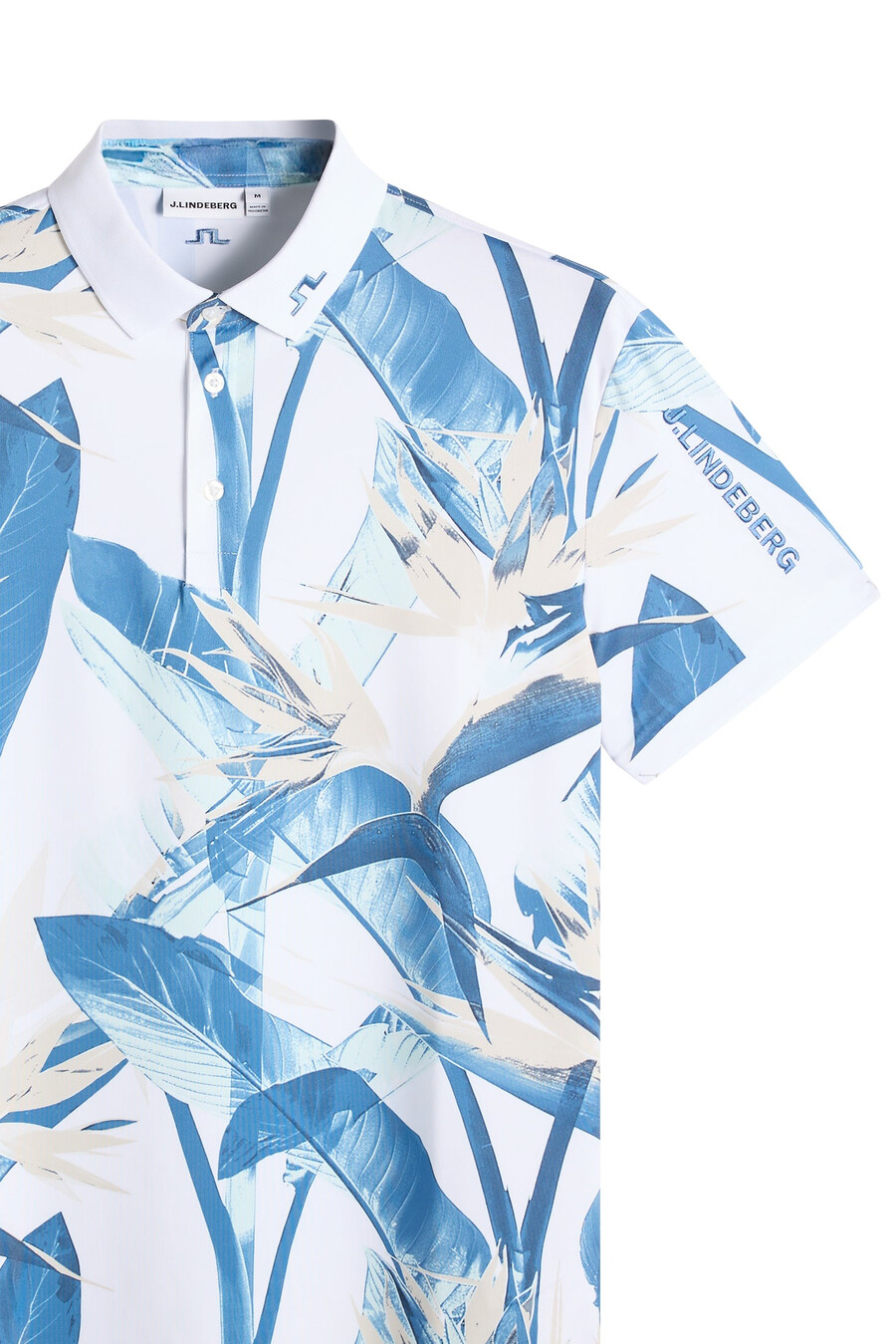 polo con estampado técnico tour