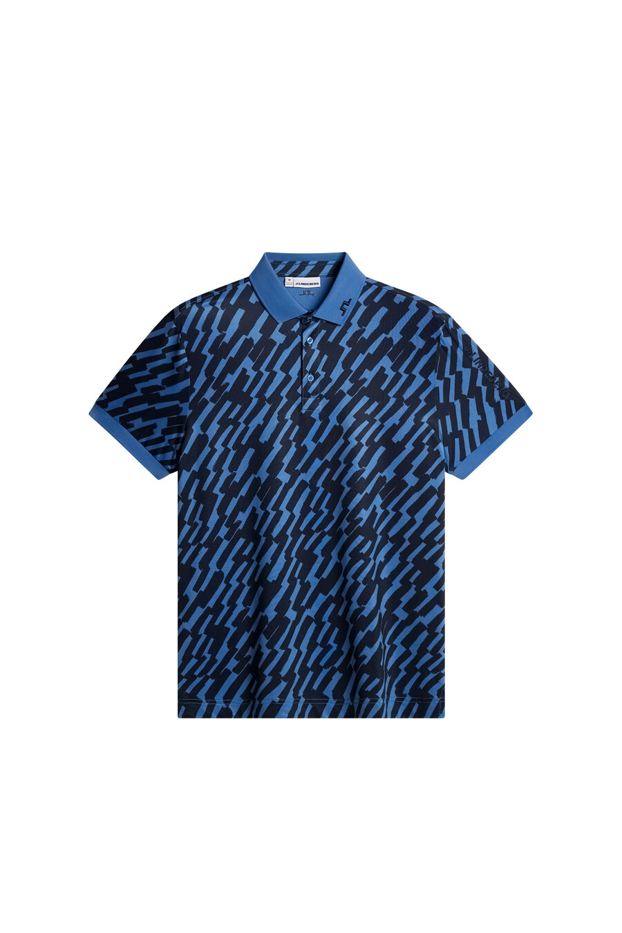 polo con estampado técnico tour