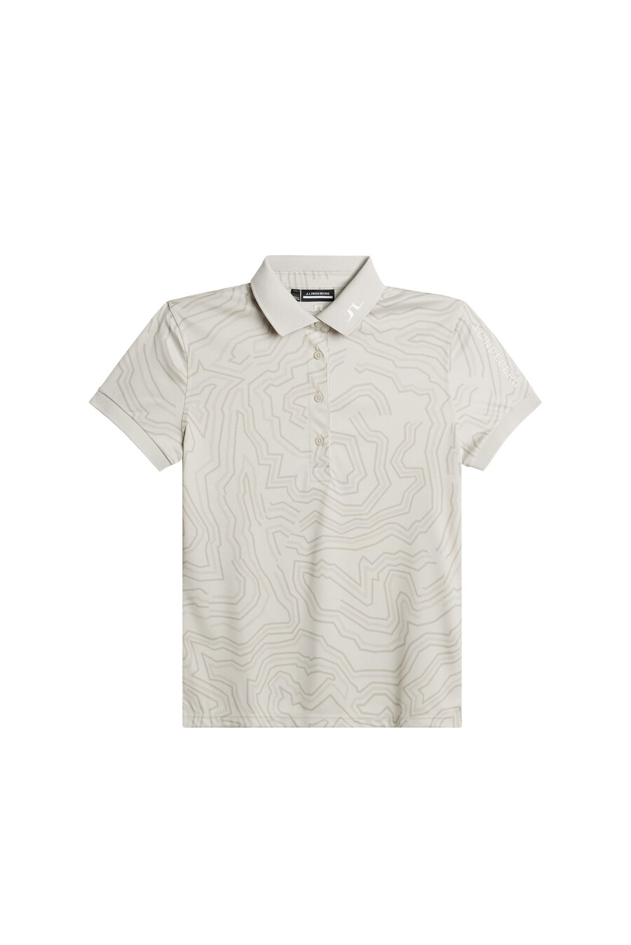 polo con estampado técnico tour