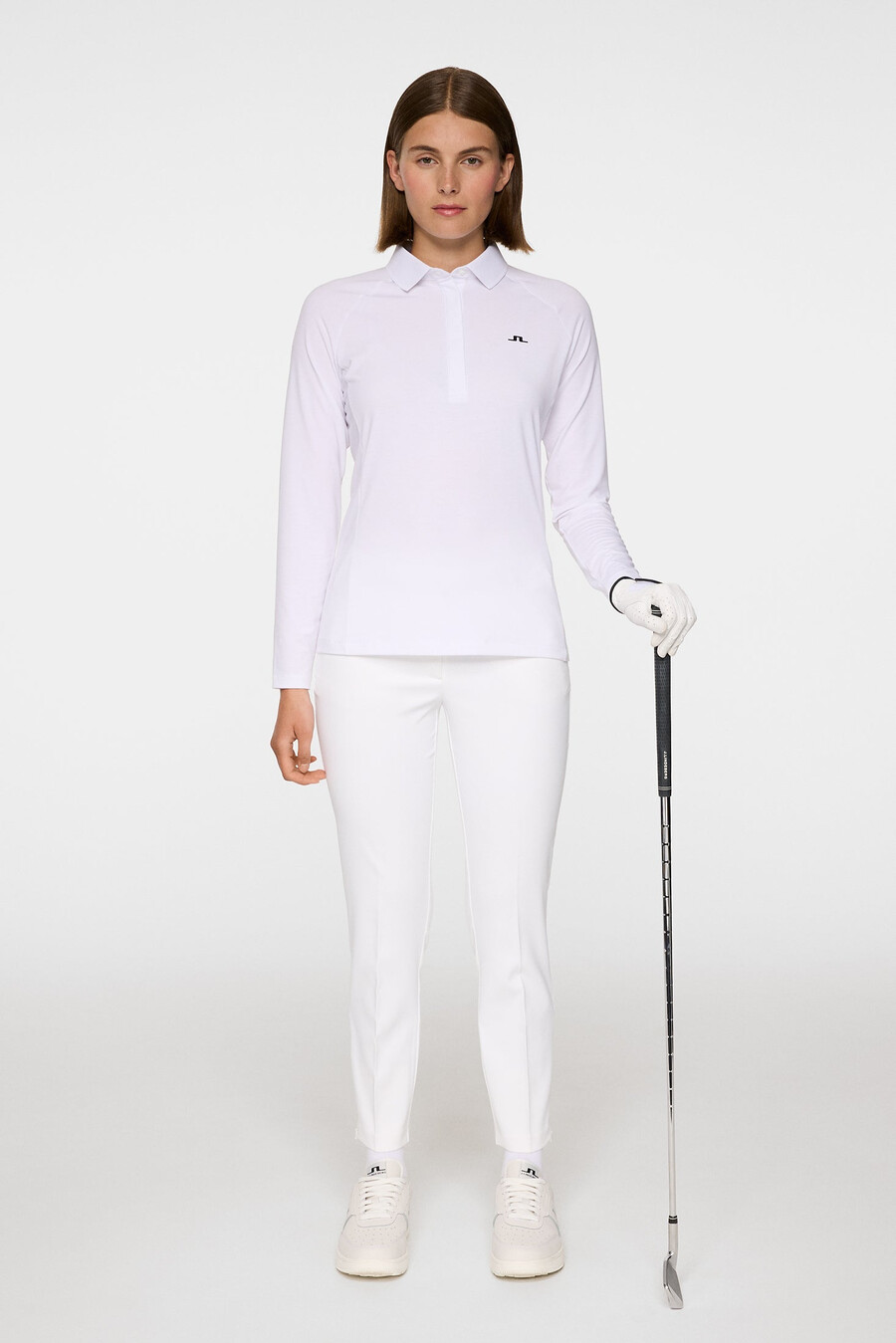 polo de manga larga flor