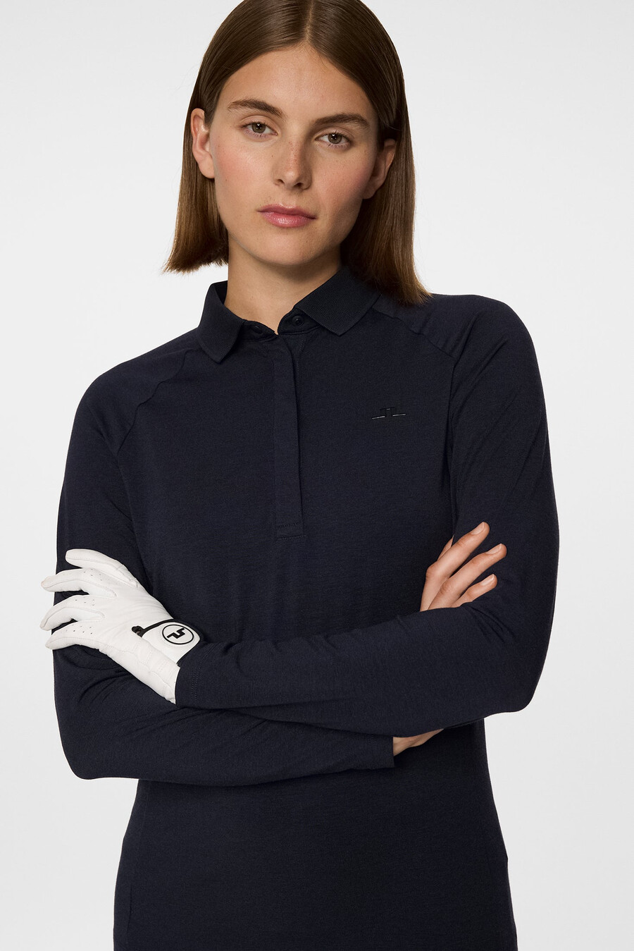 polo de manga larga flor