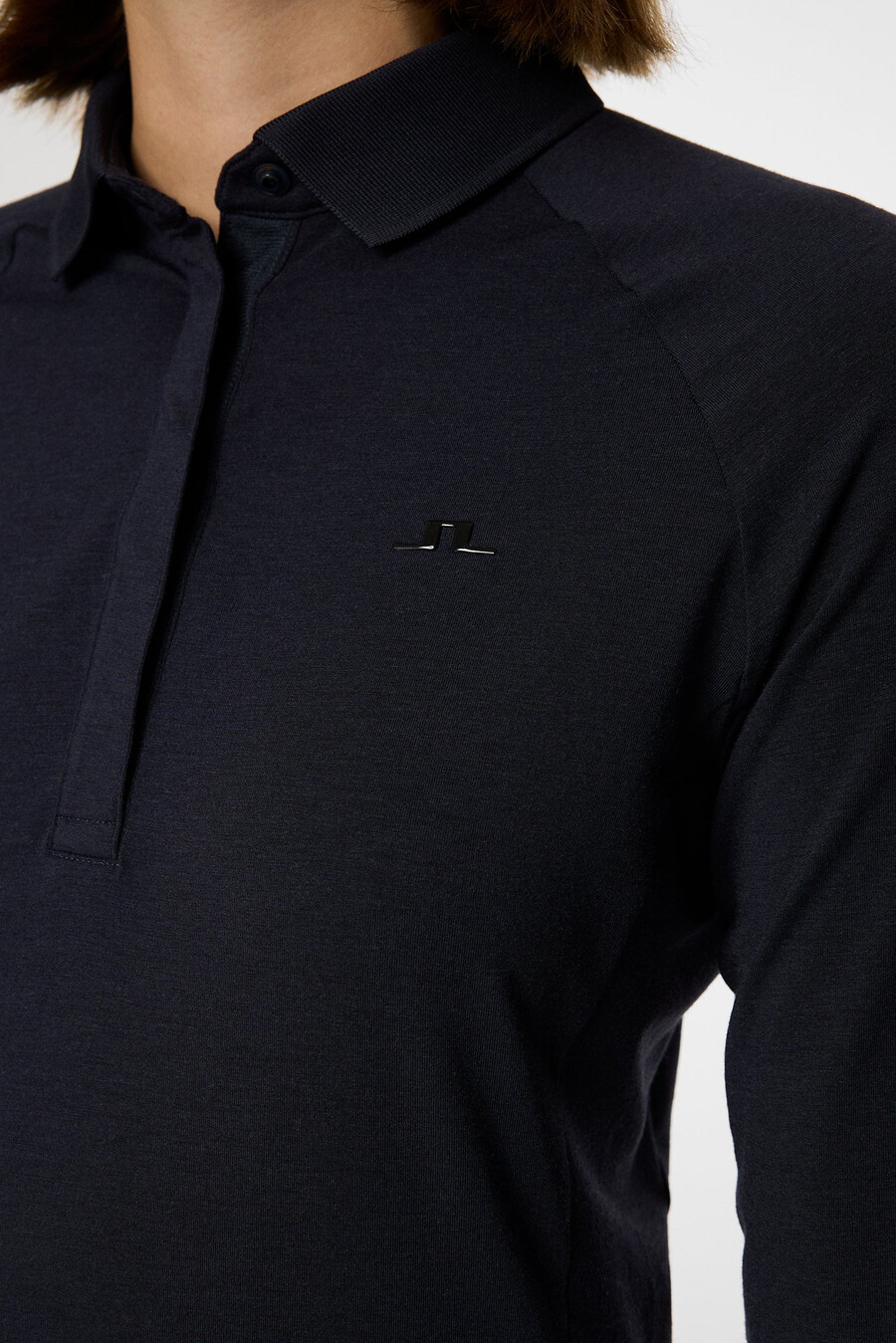 polo de manga larga flor