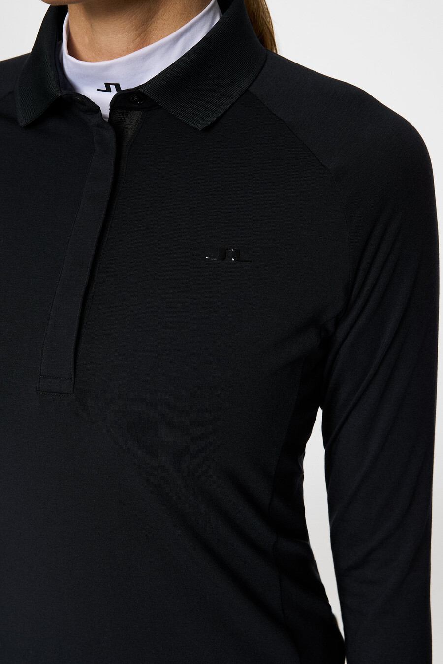 polo de manga larga flor