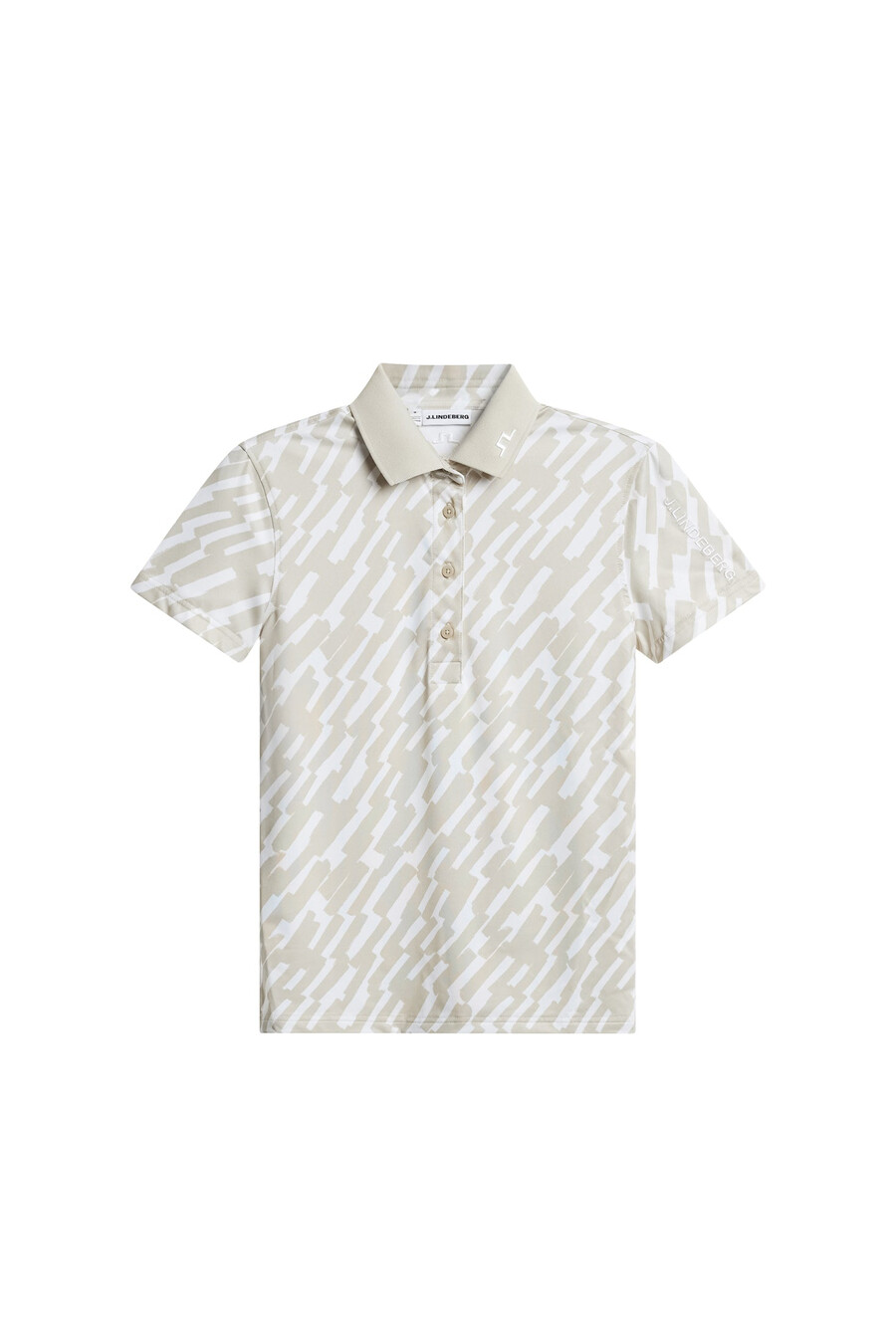 polo con estampado técnico tour