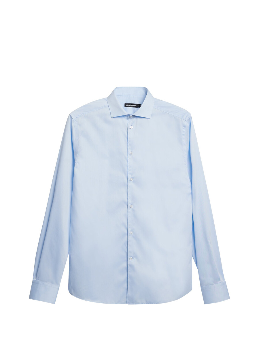 camisa de sarga superdelgada que no necesita planchado